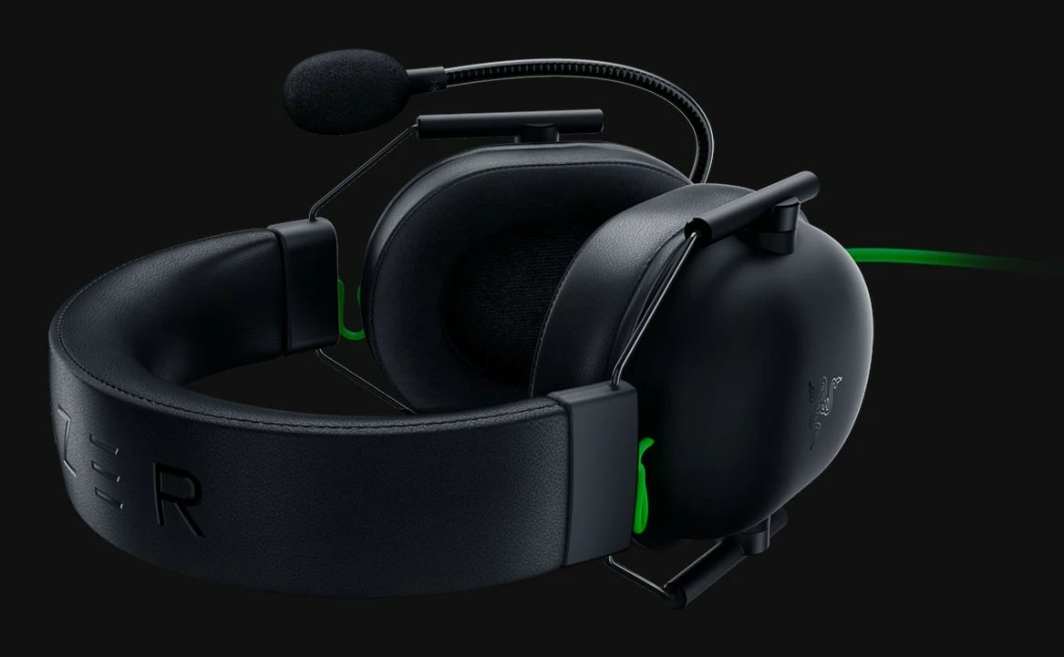 Kufje Razer BlackShark V2 X, Wireless, Gaming, 12 - 28000 Hz, 260 g, E zezë