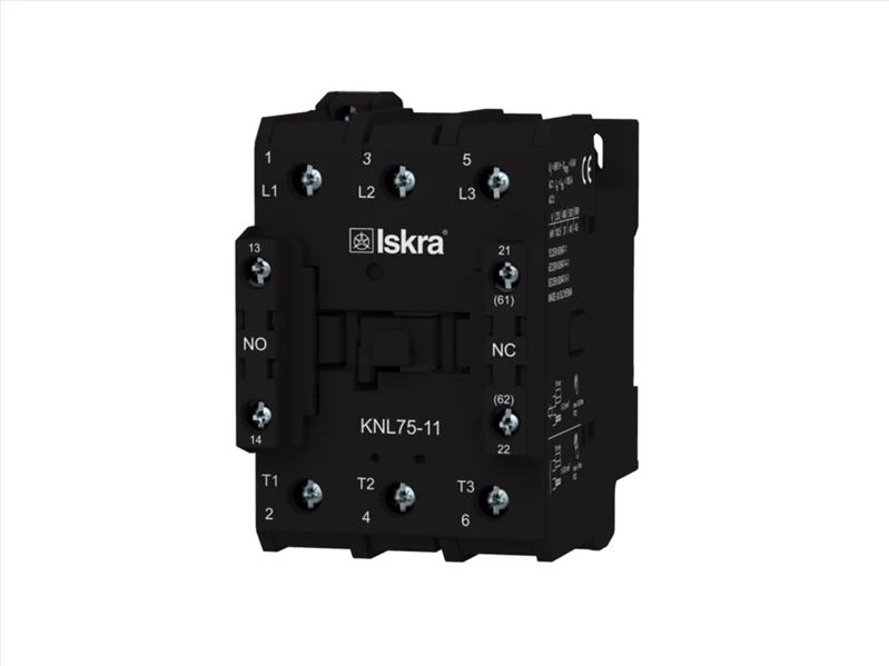 Kontaktor Iskra KNL75-11 – 37kW, 75A, 1NO + 1NC