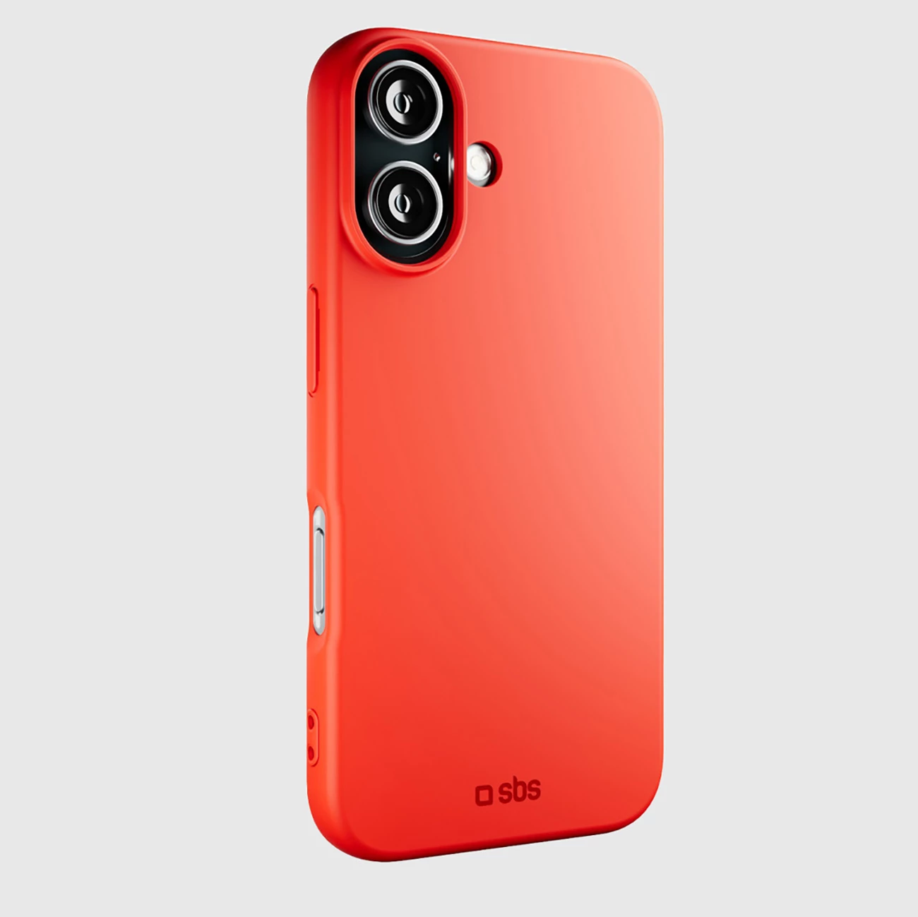 Mbështjellës SBS Instinct për iPhone 16, TPU me mikrofibër, 20 g, i kuq