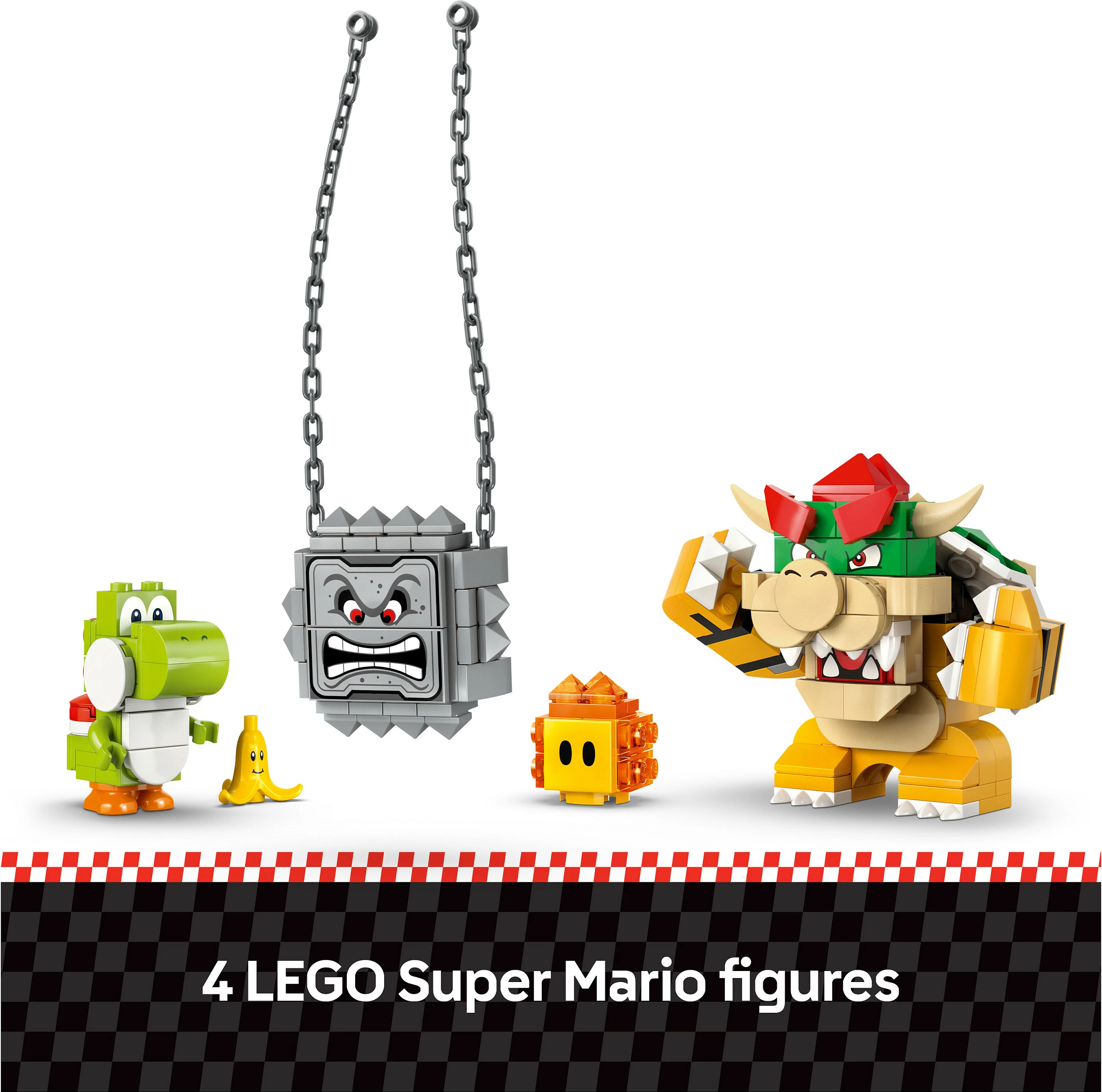 Set ndërtimi LEGO Super Mario Mario Kart 72039 Bowser's Castle, 1068 pjesë, 9+, multikolor