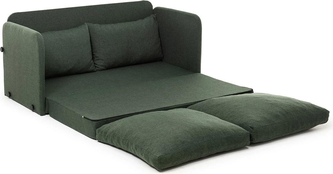 Divan-krevat dy ulës, ngjyrë e gjelbër, Saga XL, Atelier del Sofa