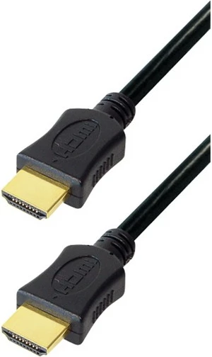 Kabëll HDMI No-Name LOGON TCOCDMI9205, 5 m, HDMI Type A (Standard), HDMI Type A (Standard), Zi