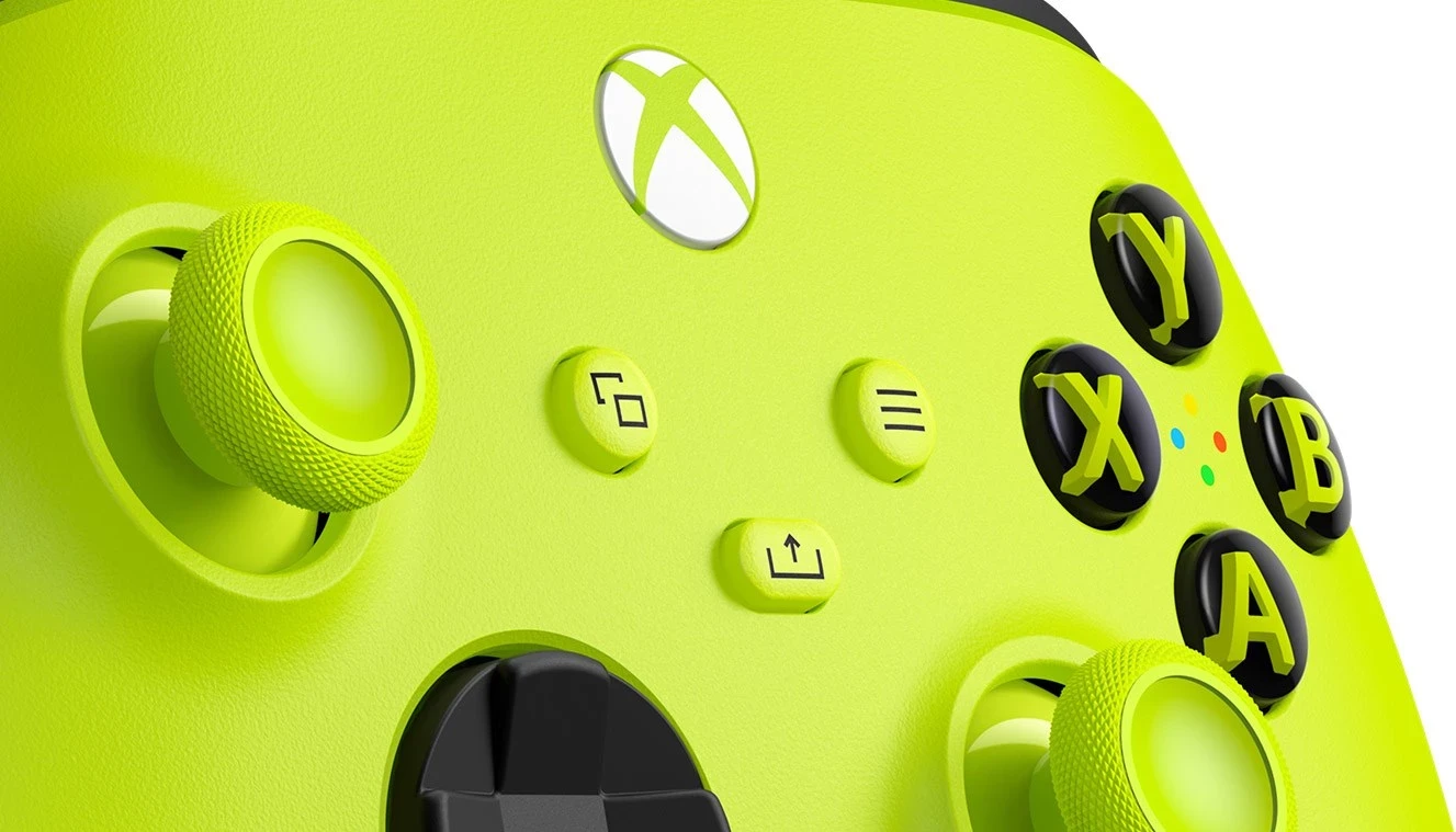 Kontroller Microsoft Xbox, ngjyrë mentë