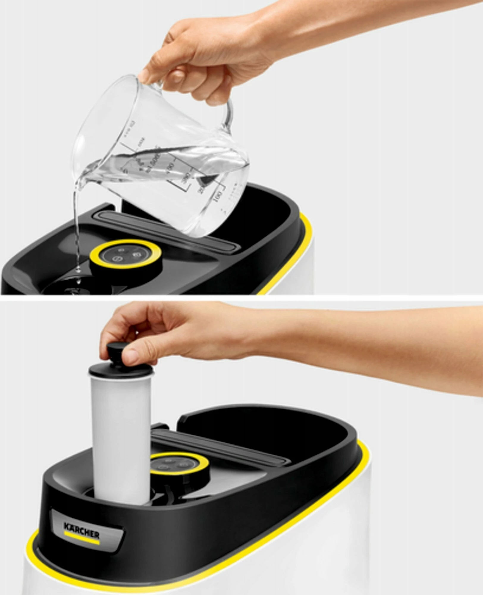 Pastrues me avull Karcher SC 3 Deluxe Textile Edition (1.513-435.0) 1900 W, 3.5 bar, rezervuar 1 L, i bardhë