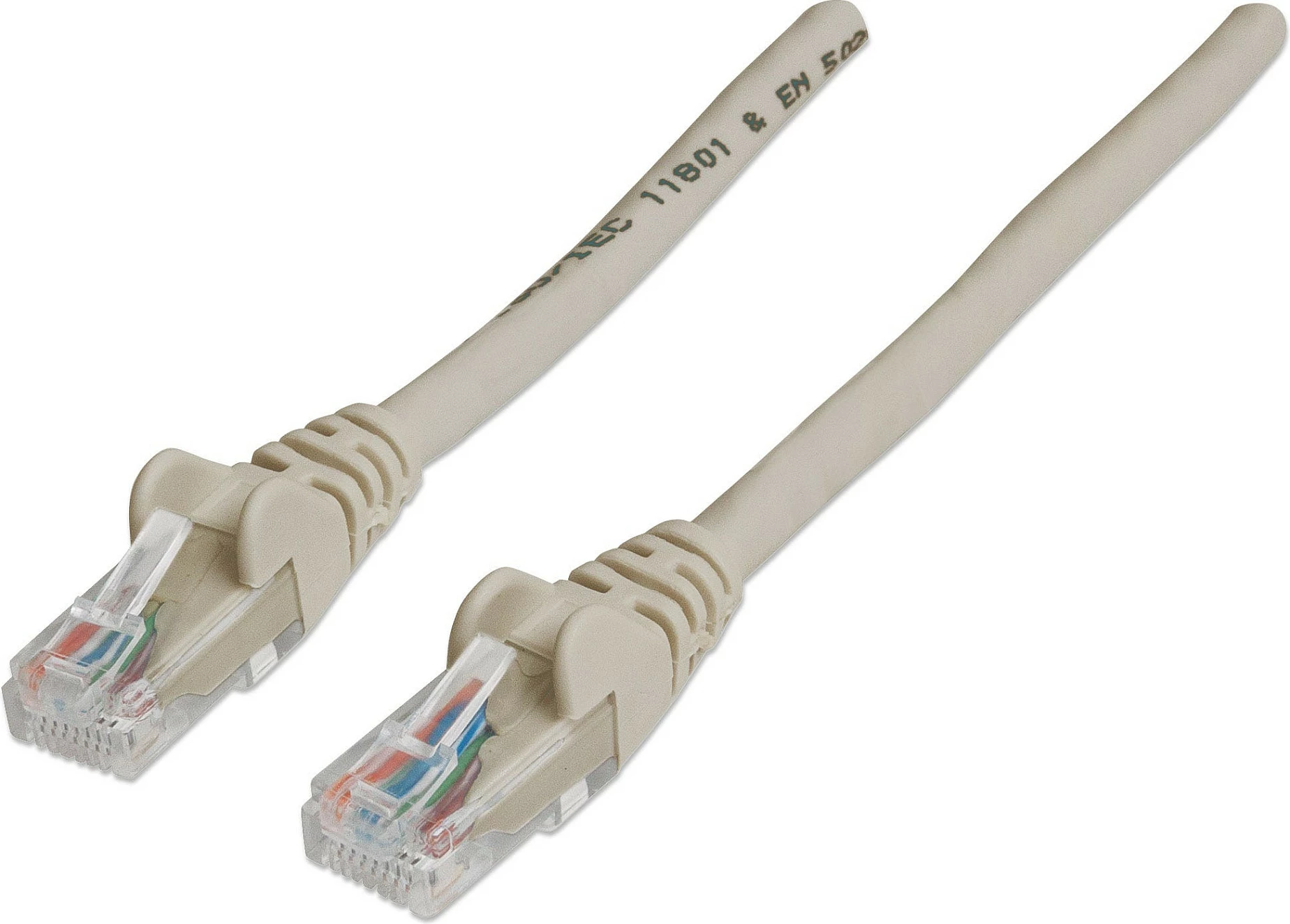 Kabllo rrjeti Intellinet Cat6 20m, RJ45, U/UTP, CCA, gri