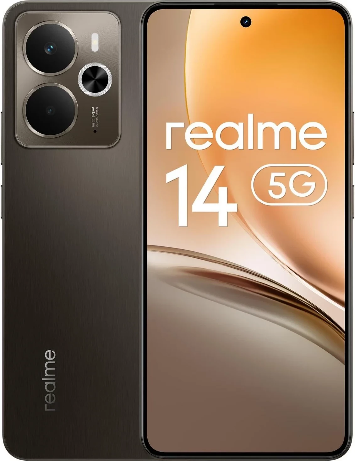 Celular Realme 14 5G 12/256GB Storm Titanium