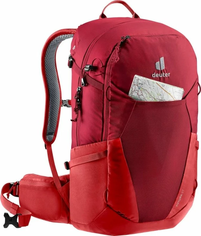Çantë shpine për hiking Deuter, e kuqe