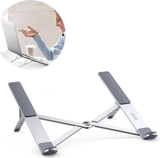 Mbajtëse laptopi UGREEN LP451, e rregullueshme, argjendtë
