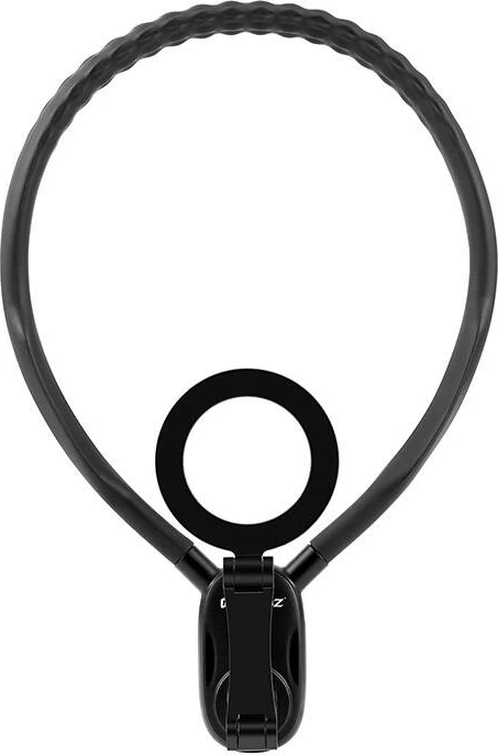 Mbajtës magnetik për qafë Puluz POV, për kamera sportive dhe telefona, PU947B, i zi