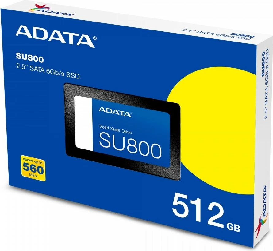 SSD disk Adata Ultimate SU800, 512GB, 2.5", SATA III, i zi