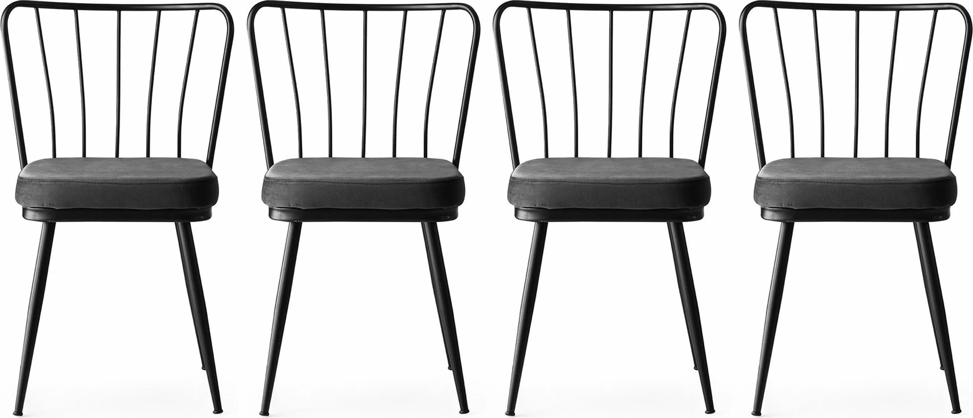 Set karrigesh (4 copë), Hanah Home, Yıldız - 942 V4