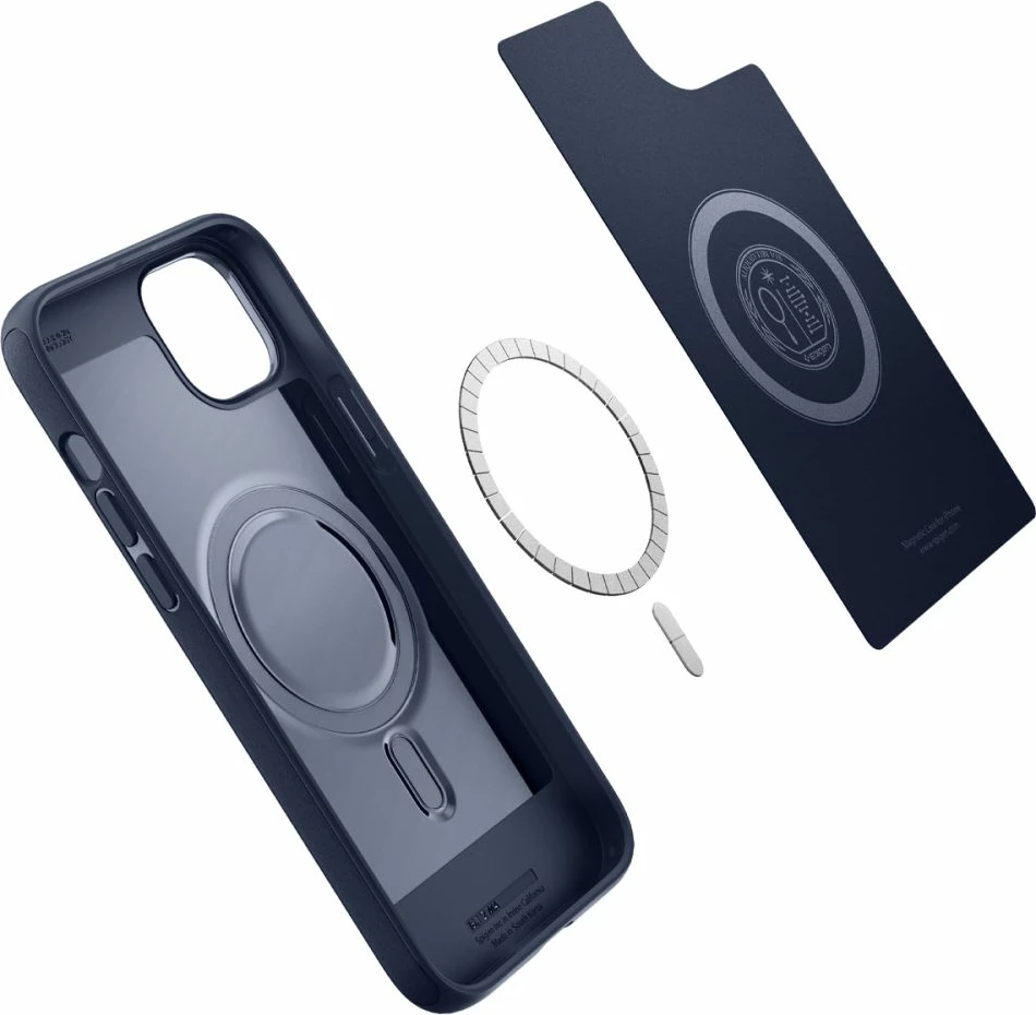 Mbështjellës Spigen Mag Armor për iPhone 14 Plus, Blu