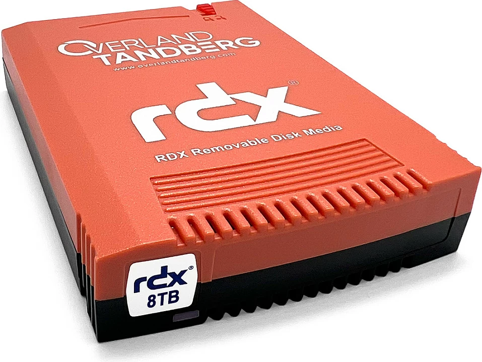 Kartrixh RDX SSD Overland-Tandberg RDX 8TB, për RDX QuikStor, i zi