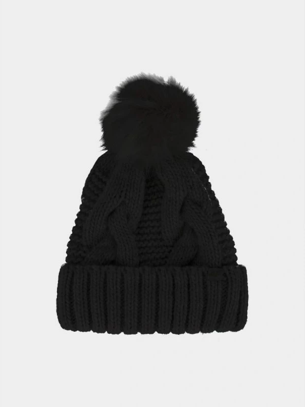 Kapelë dimri për femra 4f me pompon