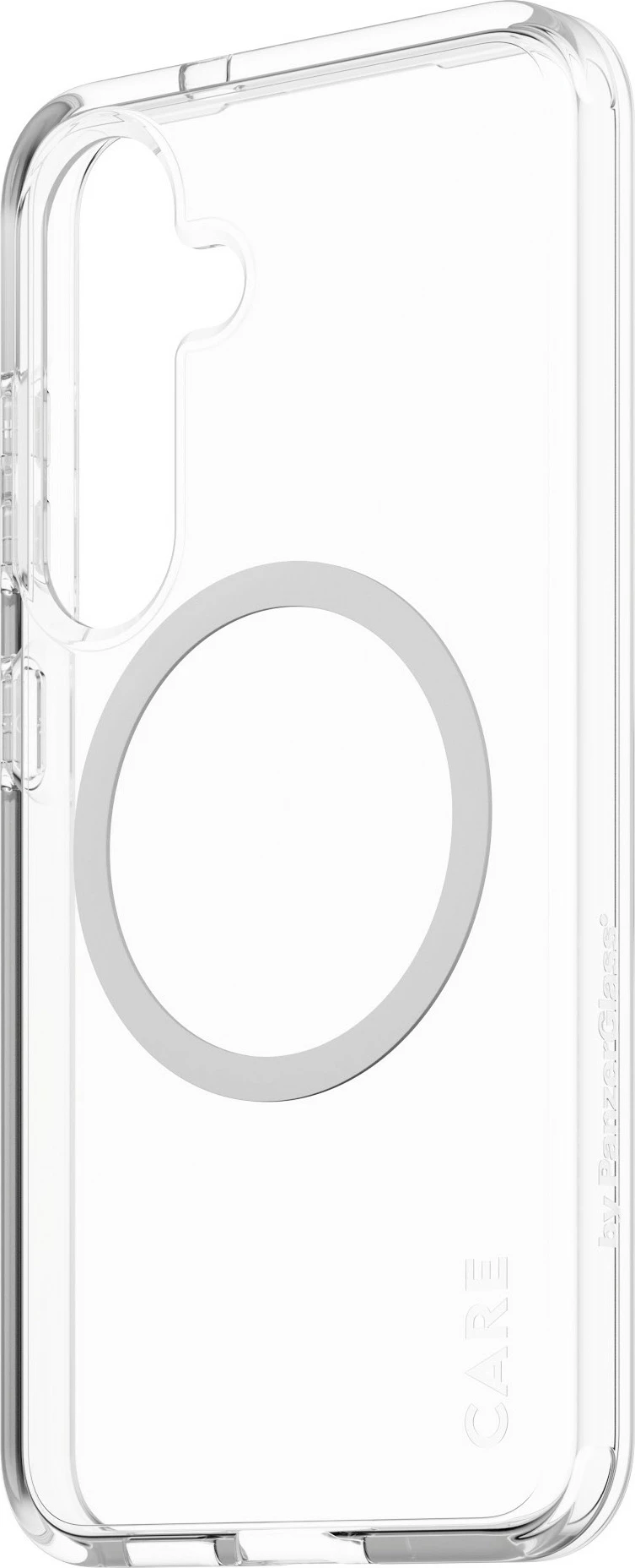 Mbështjellës PanzerGlass CARE Flagship Case, Galaxy S25, transparent, QI Compatible