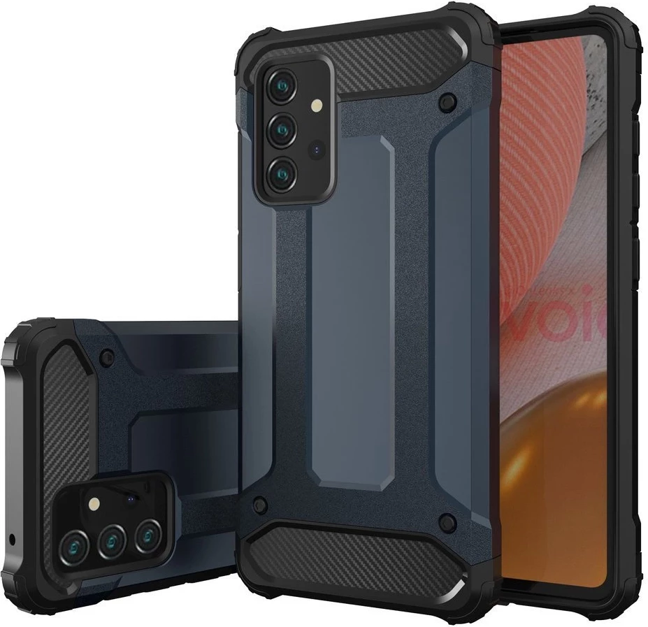 Mbështjellës Hybrid Armor Hurtel për Samsung Galaxy A26, argjend