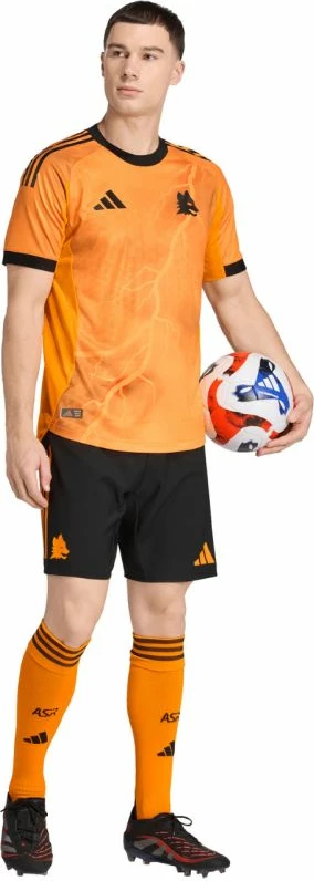Fanellë meshkuj adidas AS Roma 25/26, portokalli