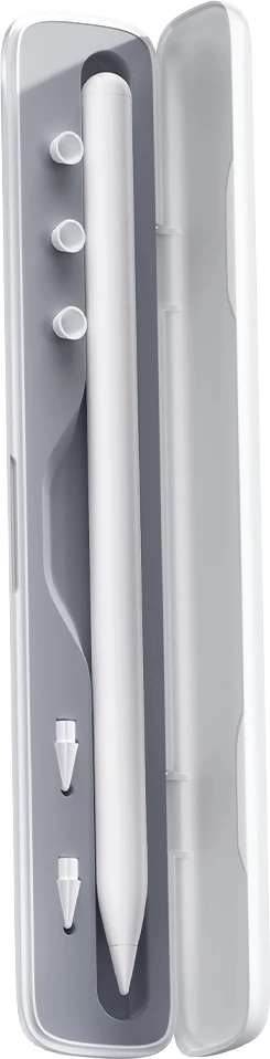 Mbështjellës për stylus Baseus Smooth Writing 2, për Apple Pencil 1/2, i bardhë