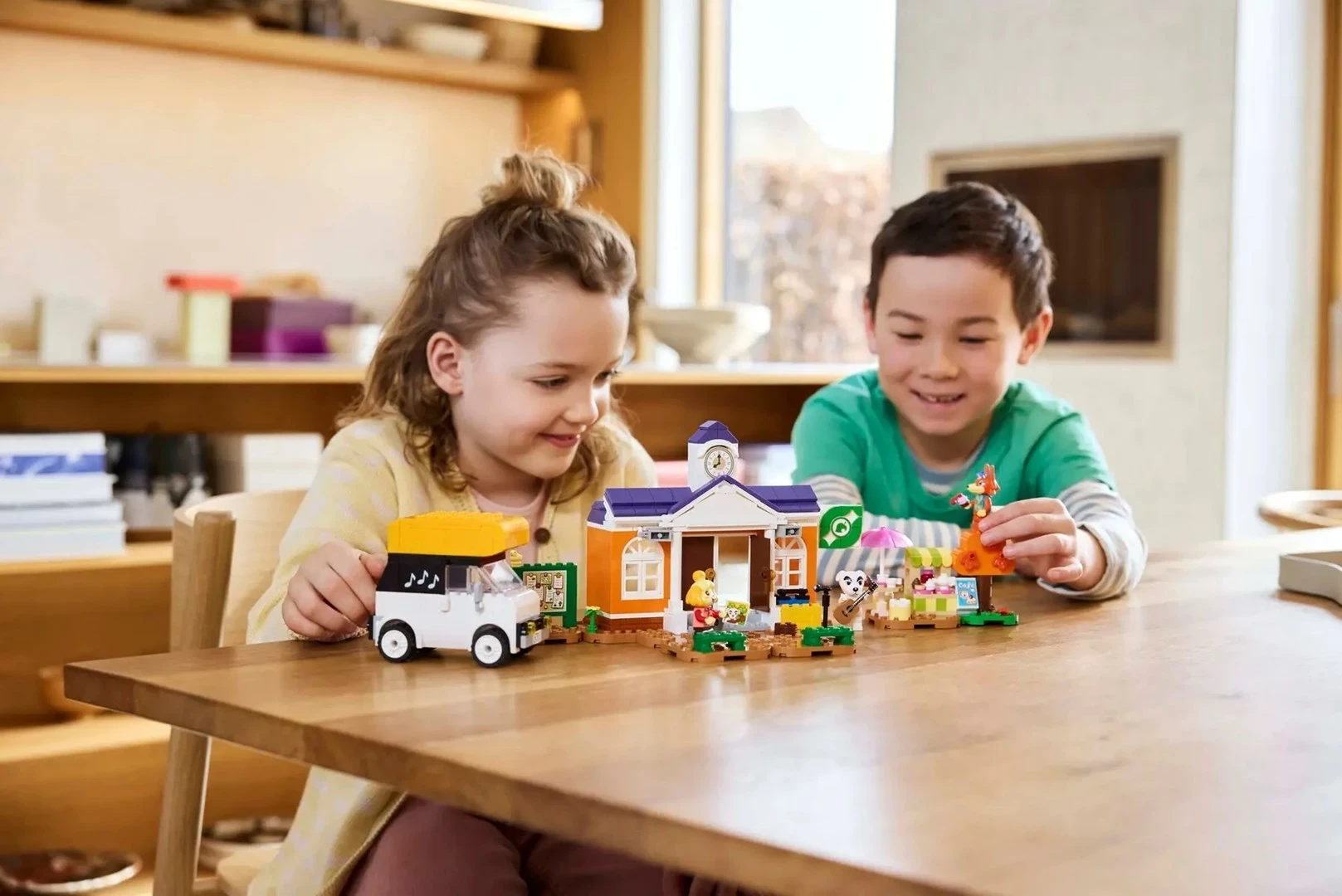 Set LEGO Animal Crossing 77052, K.K.'s Concert at the Plaza