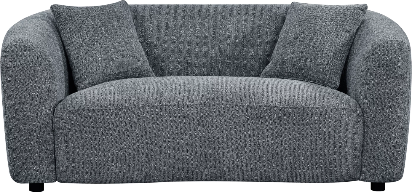 Divan dy vendësh NORD, material gri, FH3322.01, 170x91x75cm