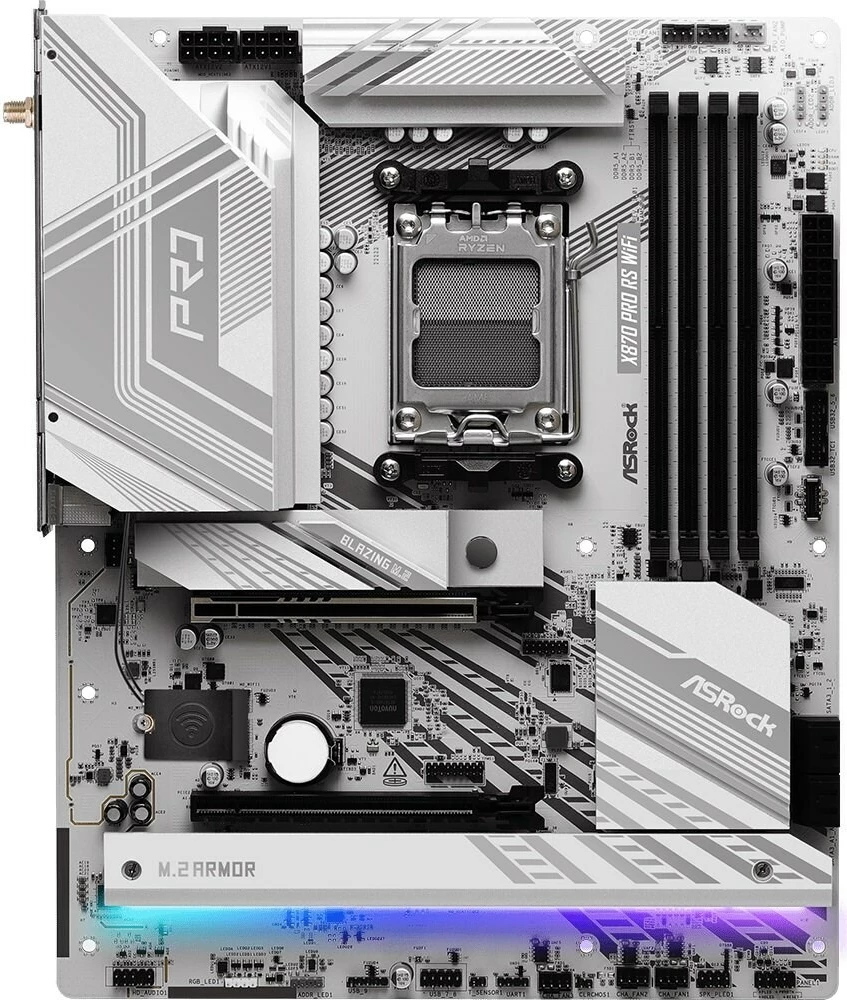 Pllakë amë ASRock X870 Pro RS WiFi, Socket AM5