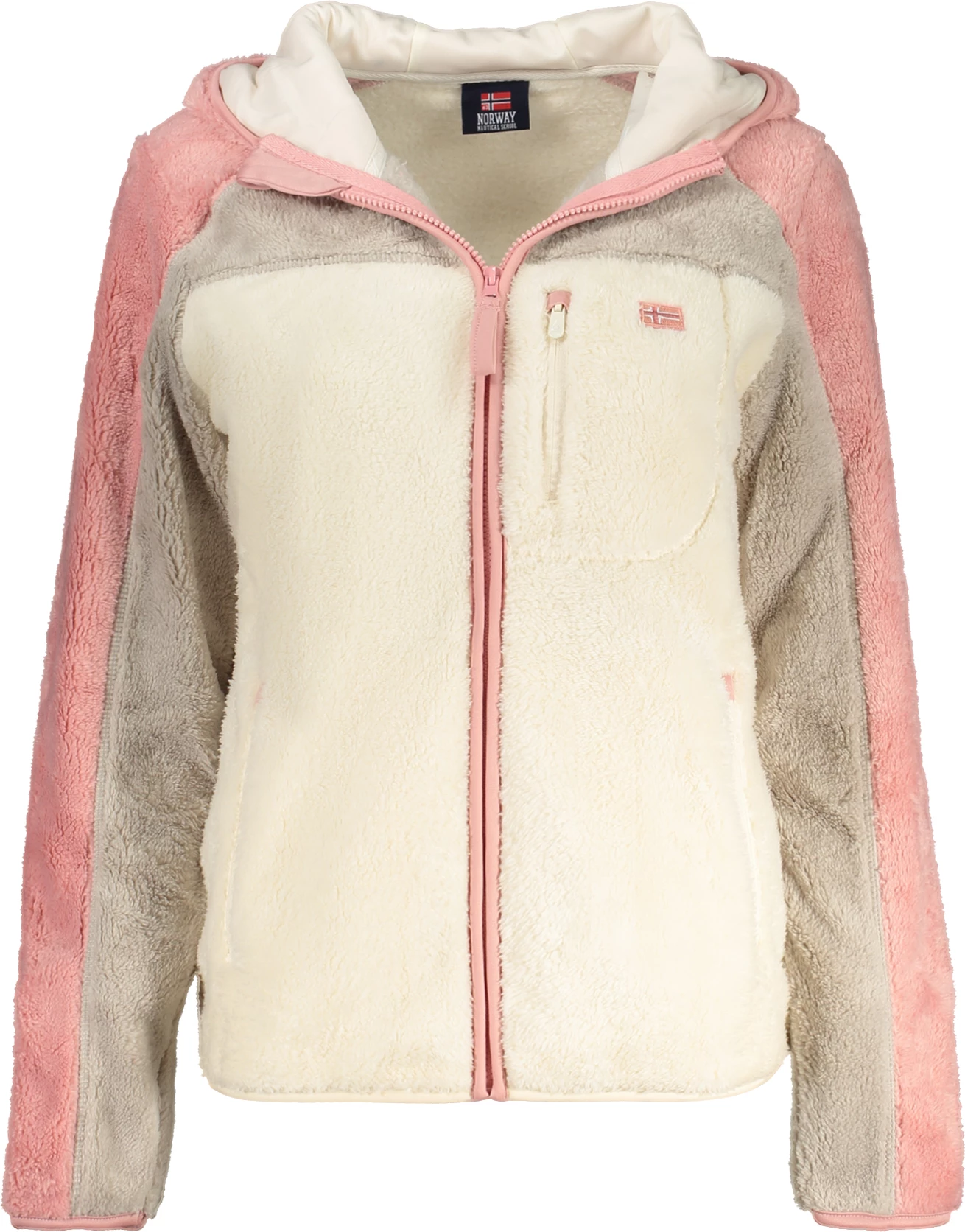 Duks me kapuç për femra NORWAY 1963, i bardhë