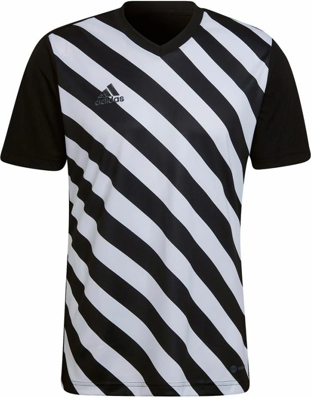 Maicë për Meshkuj adidas Entrada 22 Graphic, e zezë dhe e bardhë [Madhësia: S]