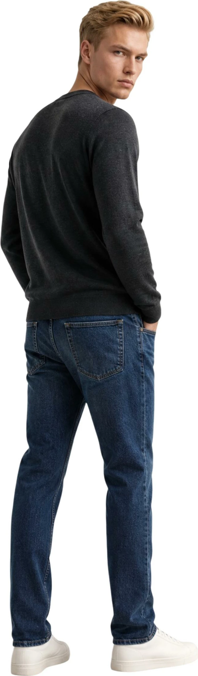 Xhemper për meshkuj Armani Exchange 8NZM3A ZM8AZ, antracit [Madhësia: M]