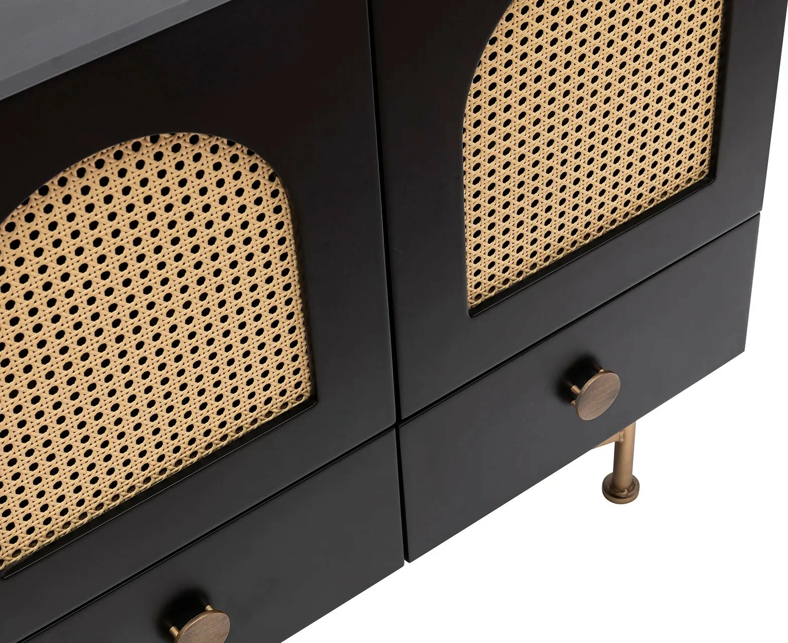 Konsolë Hanah Home, Cliff 63, e zezë