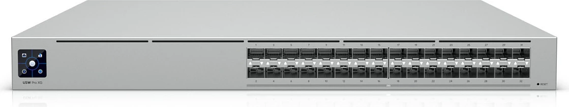 Switch Ubiquiti USW-Pro-XG-Aggregation, 32 port, 10G, 1U rackmount, gri