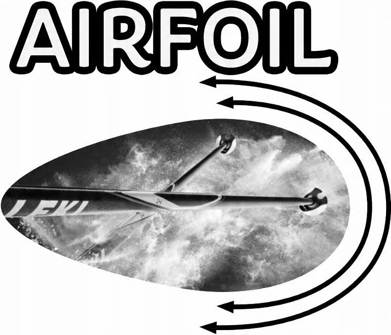 Shkopinj skijimi Leki Artena Airfoil 3D 125 cm alumin HTS 6.0 Ø14 mm blu