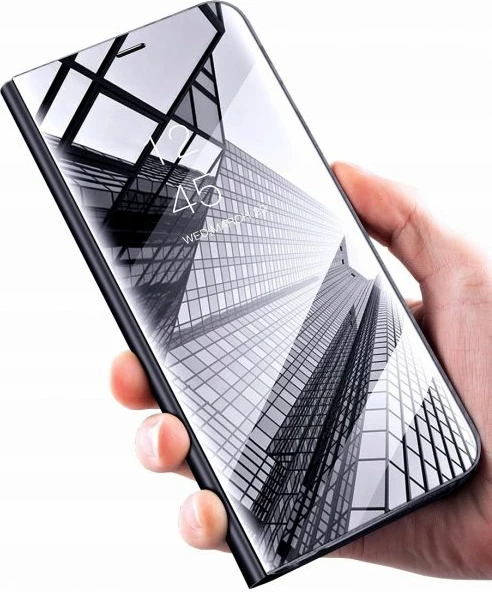 Mbështjellës ONASI Clear View për Huawei P30, i zi