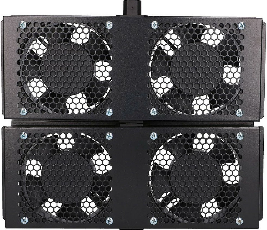 Modul ftohës për rack Extralink 4 WAY FAN UNIT, 4 ventilatorë, prizë EU 2 m, i zi