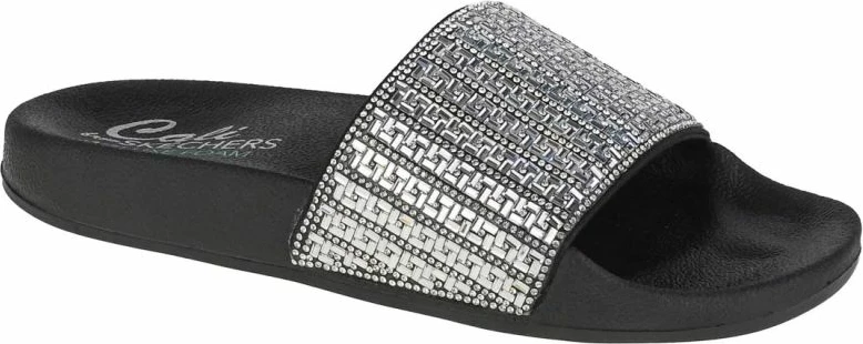 Sandale Skechers femra, argjend