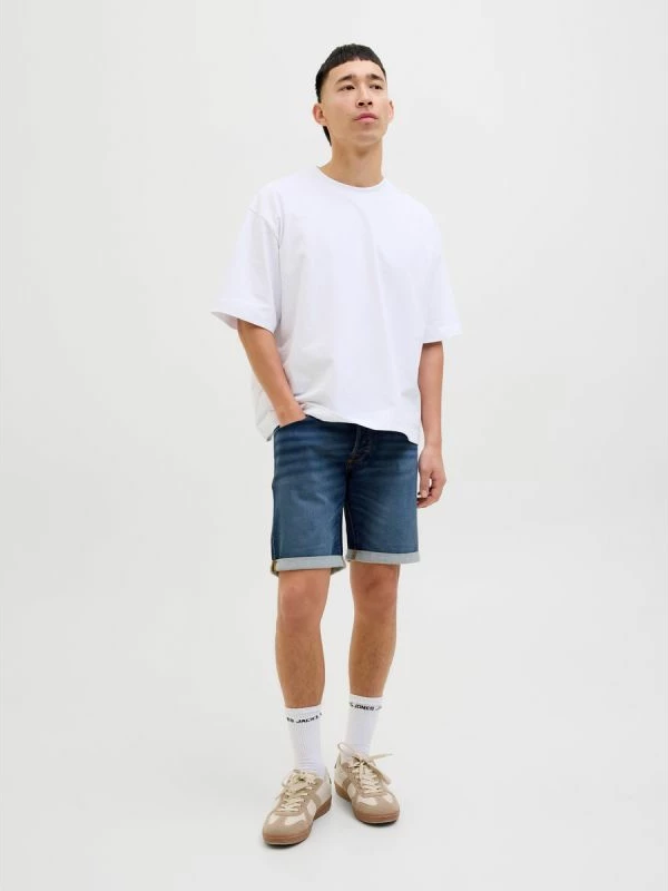 Shorce denim Jack&Jones JJIRICK JJICON IK 12269605, blue [Madhësia: L]