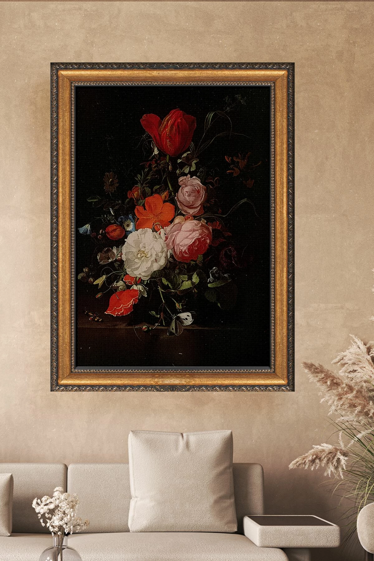 Pikturë dekorative në kanavacë me kornizë, Wallity, ATCRCVCNVSMDL2 - 50x70cm