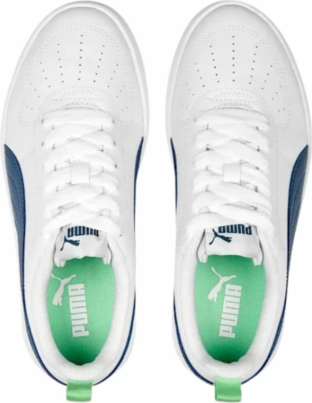 Atlete për fëmijë Puma, të bardha dhe blu [Madhësia: 38.5]