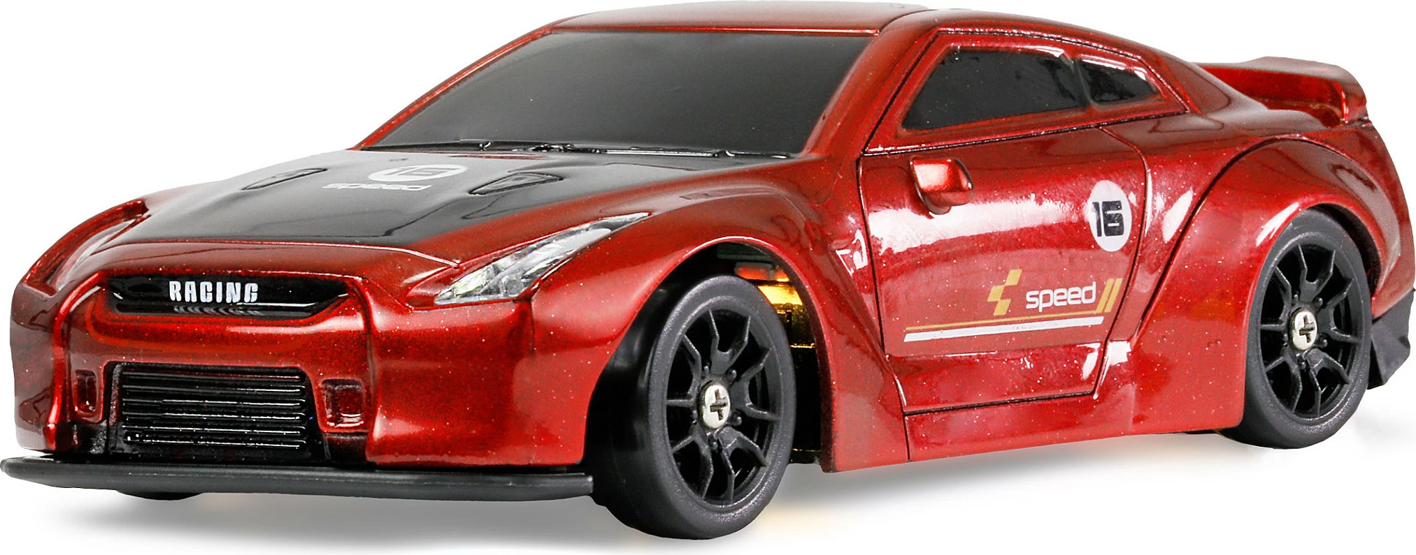 Vetura me telekomandë AMEWI Drift Sport GTR, 1:43, 4WD, Gyro, 2.4GHz, RTR, e kuqe