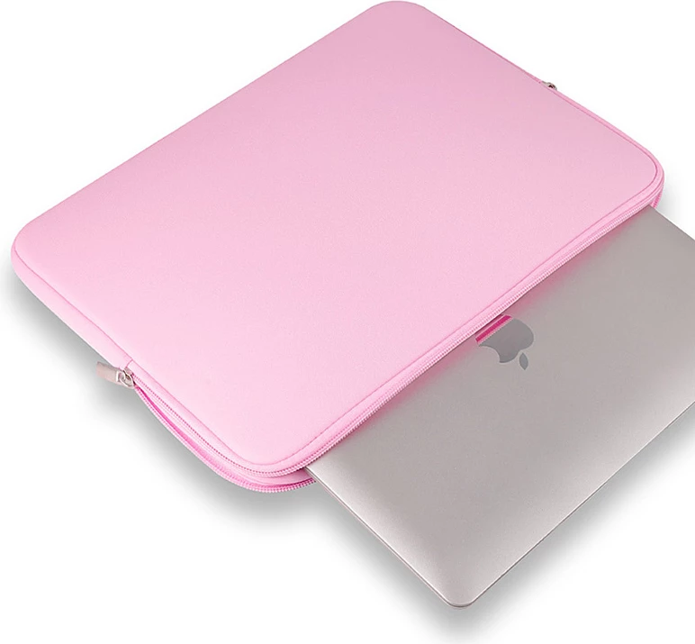 Mbështjellës laptopi Hurtel 14", neopren, rozë 6