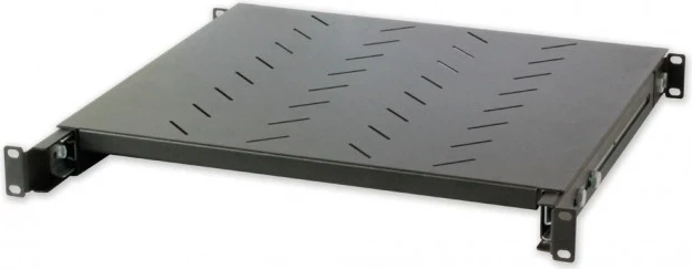 Rafti zgjatës Intellinet 1U 415mm 19", i zgjatshëm 430-665mm, ngjyrë e zezë