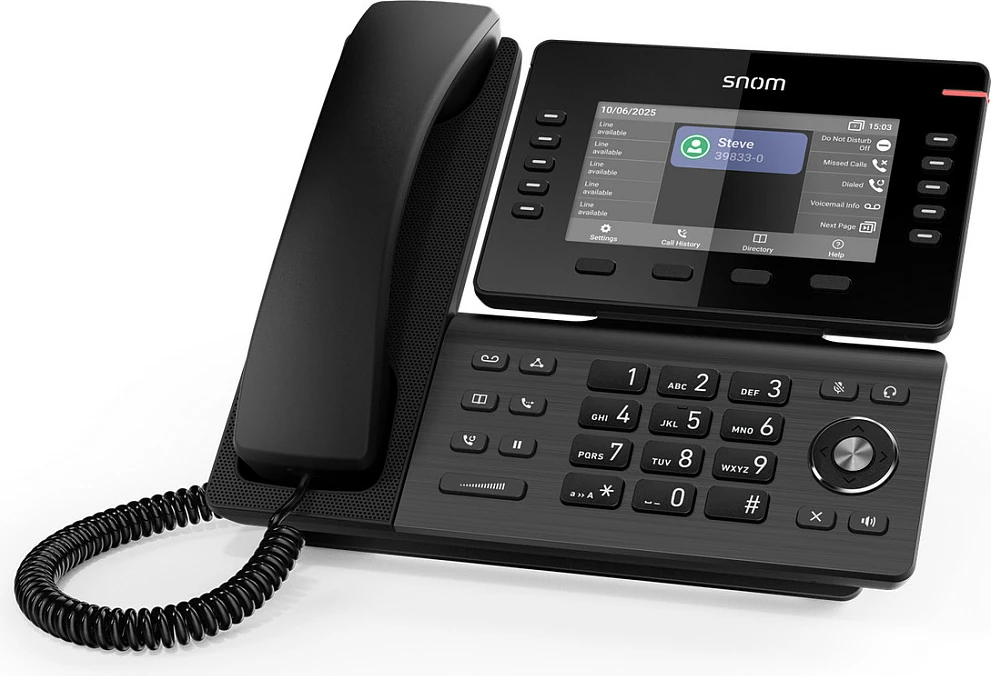 Telefon IP Snom D815WB, ekran 5", Wi‑Fi, Bluetooth, PoE, i zi