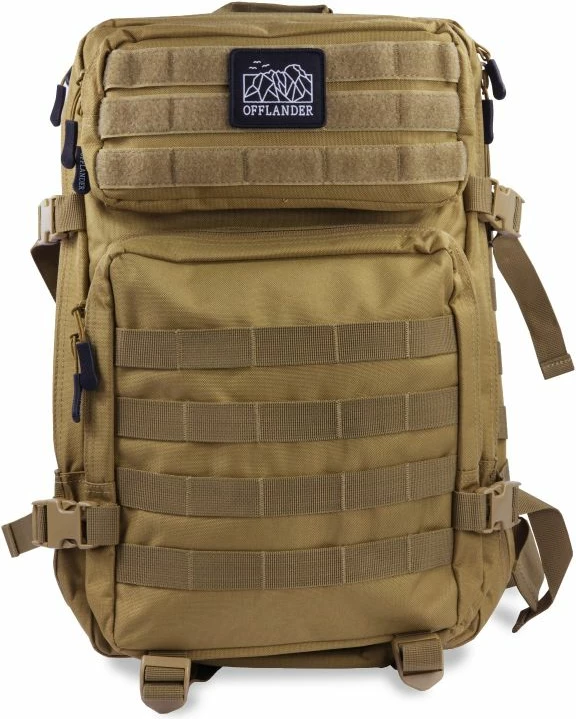 Çantë shpine për hiking Offlander, 43L, jeshile