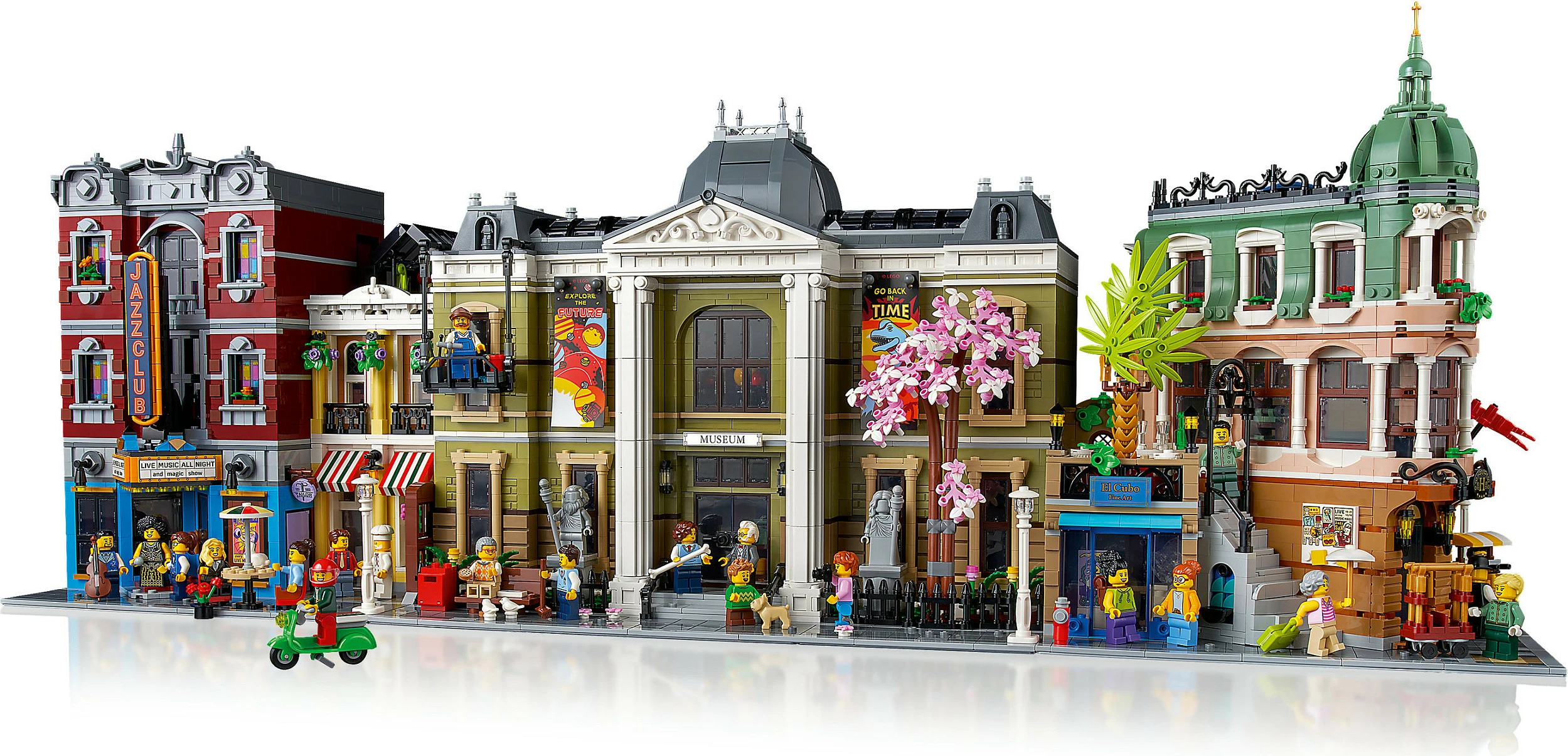 Set ndërtimi LEGO Natural History Museum, 4014 pjesë, për të rritur, plastikë, shumëngjyrësh
