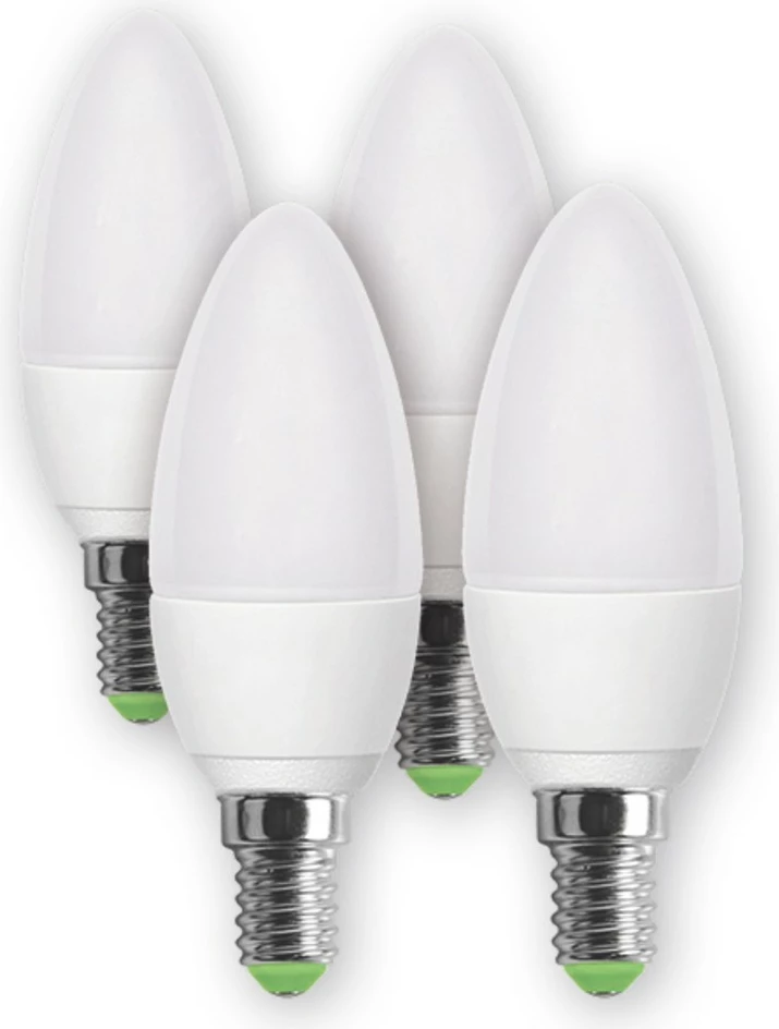 Poça Retlux REL 16 LED C37, E14 4 copë