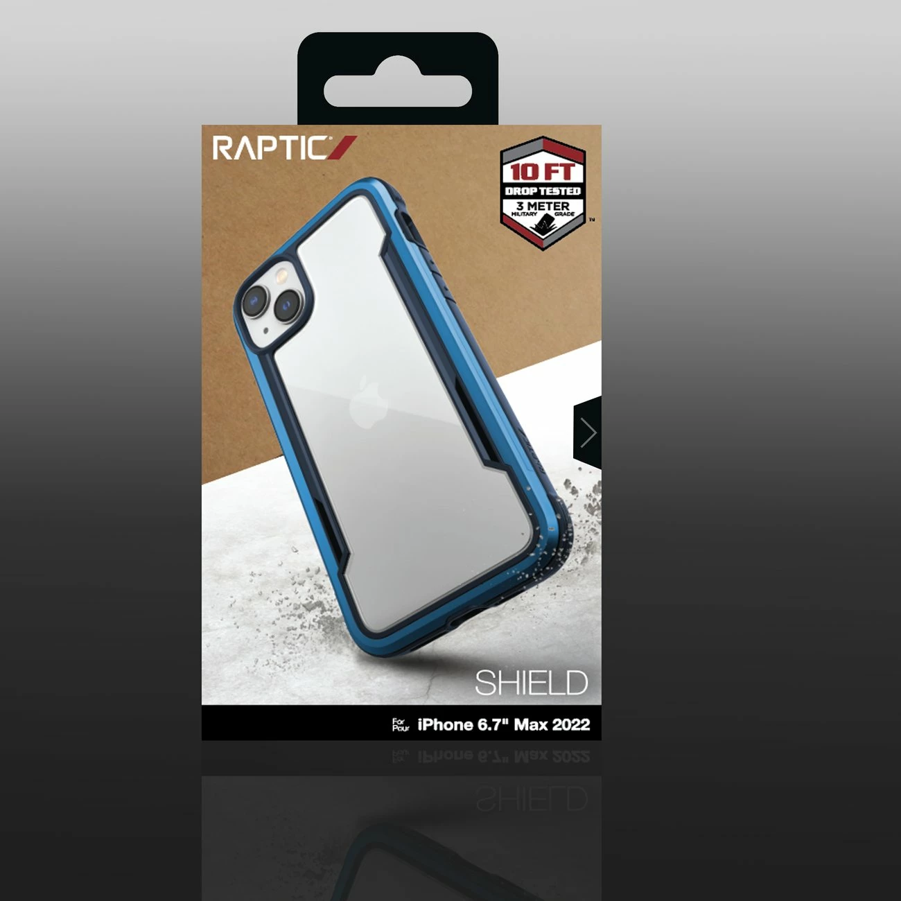 Mbështjellës Raptic X-Doria Shield për iPhone 14 Plus, MagSafe, Kaltër