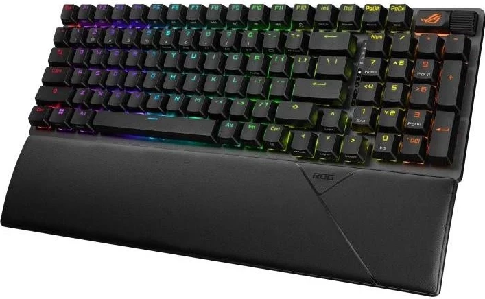 Tastierë Asus Strix Scope II 96 Wireless, RGB, mekanike, e zezë