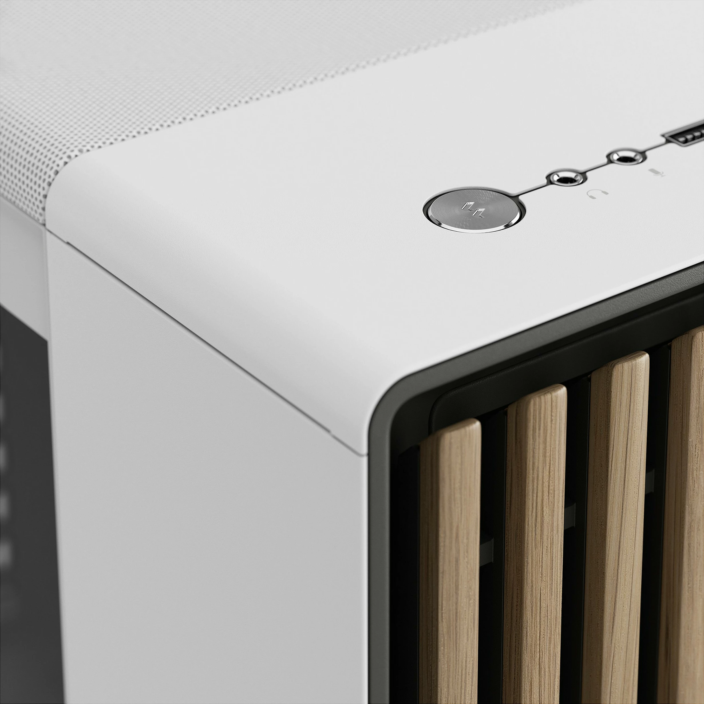 Kasë Fractal Design FD-C-NOR1X-04, Midi Tower, PC, White, ATX, EATX, micro ATX, Micro-ITX