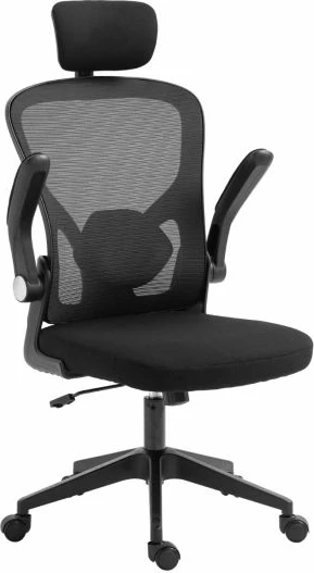 Karrige gaming SANDBERG ErgoFusion Basic 640-97, shpinore rrjetë, mbështetëse koke e rregullueshme, krahë të rregullueshëm, ngarkesë max 100 kg, e zezë, 1 copë