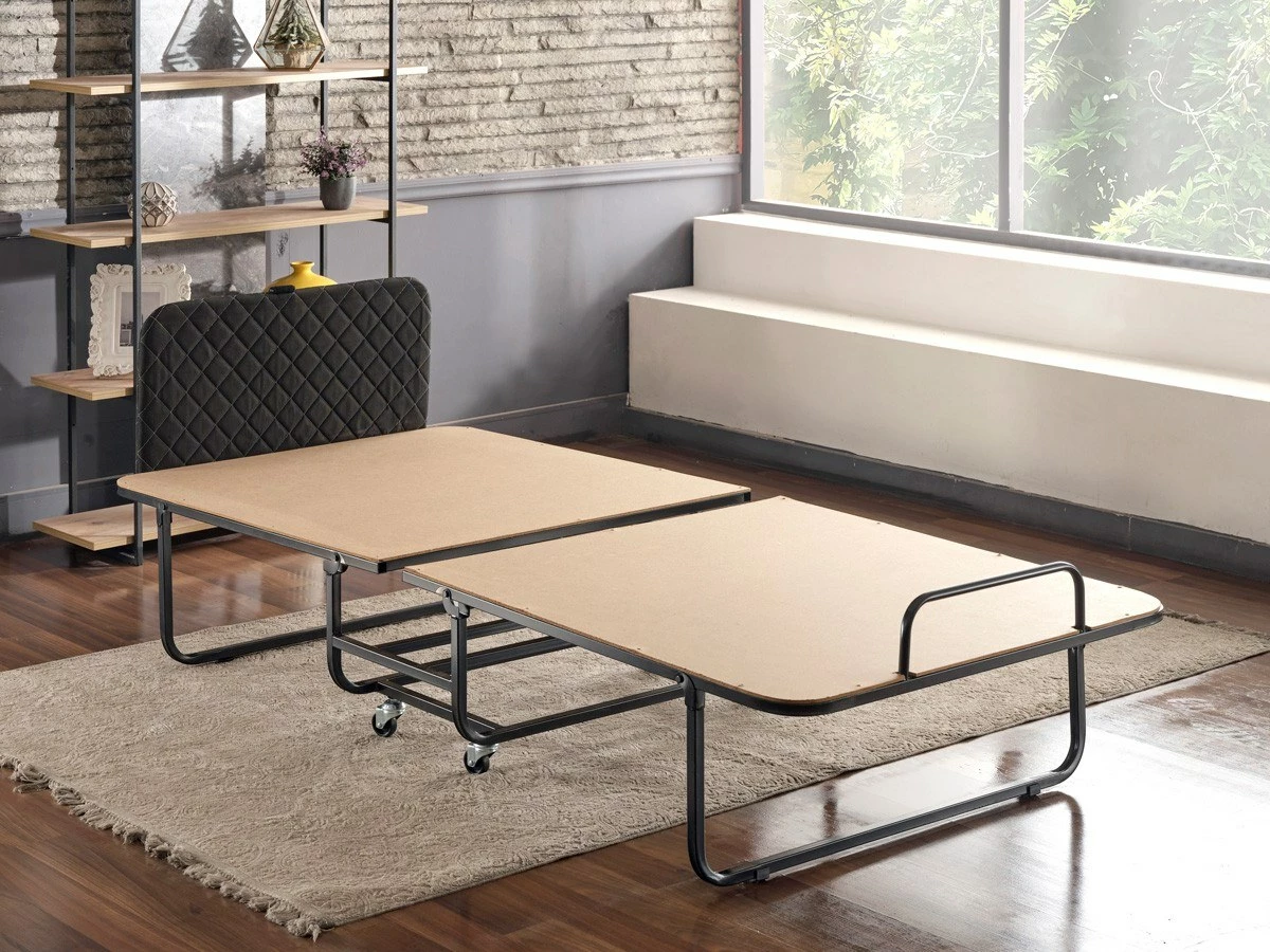 Krevat palosës Hanah Home XL, i bardhë dhe i zi