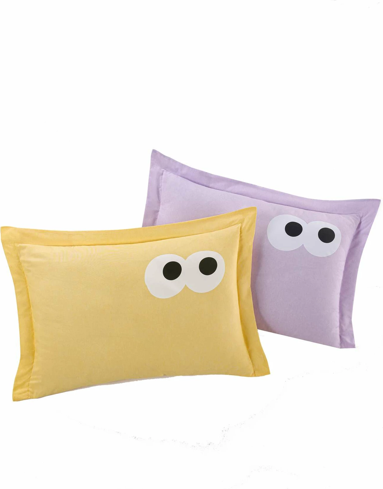 Set çarçafësh dopio, Funny Cizgili, ngjyrë e verdhë